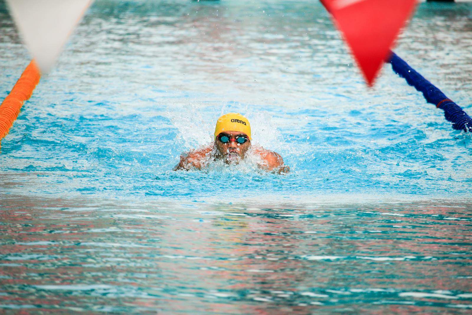 Man Swimming