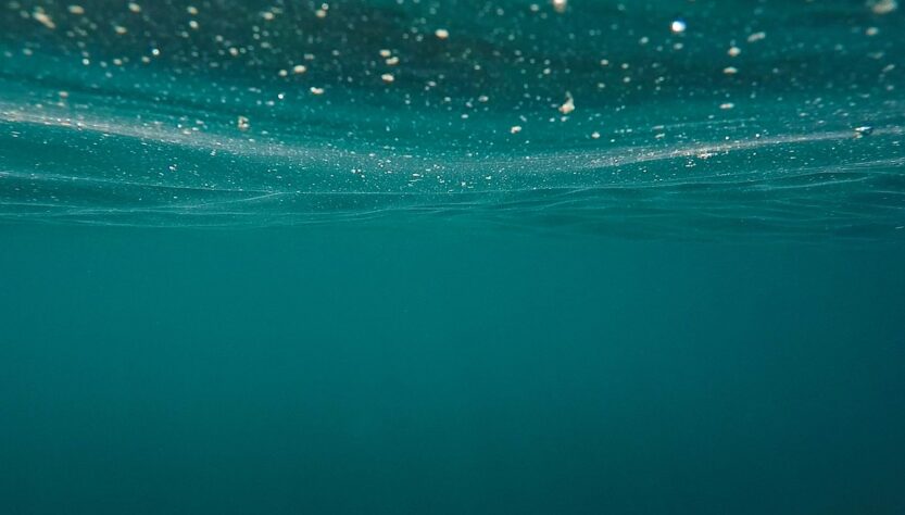 ocean, sea, submerged